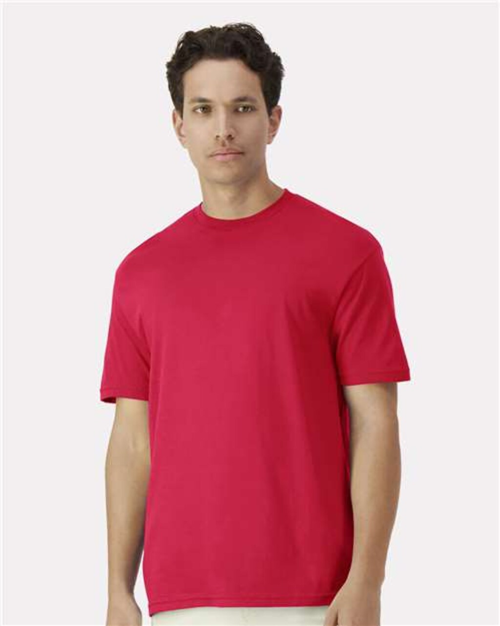 Unisex Short Sleeve Crewneck Cotton T-Shirt for Casual, Daily & Layered Comfort Wear